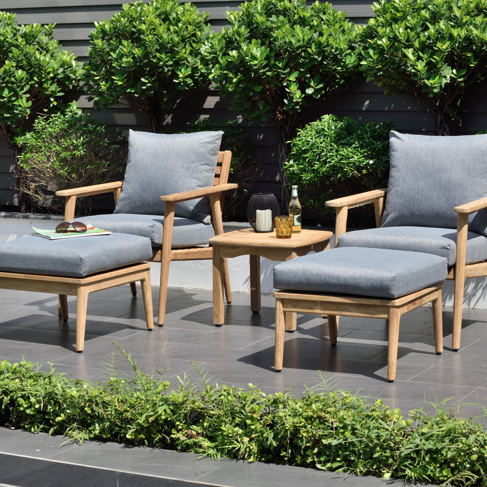 
                      
                        Eve FSC Teak Outdoor Conversation Set with Cushions
                      
                    