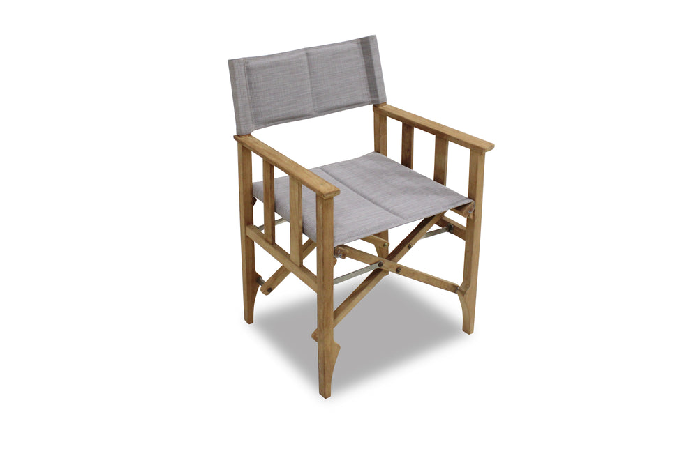 Zircon Teak Director Chair – Vintage Khaki - 1 Piece