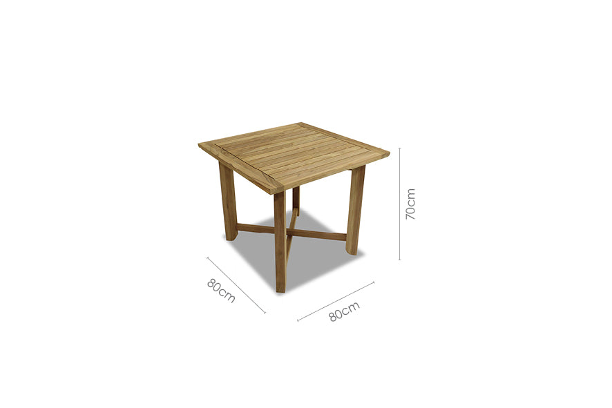 
                      
                        Zircon Folding Square Teak Table
                      
                    