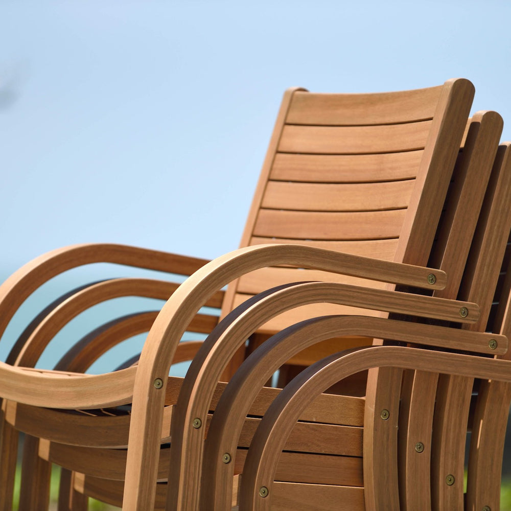 
                      
                        Catalina Stacking Wood Armchair - 4 Piece
                      
                    