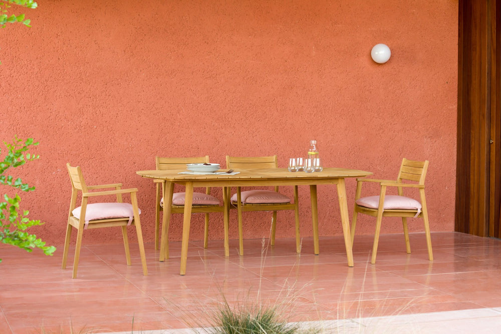 Jade Rectangular Teak Big Table