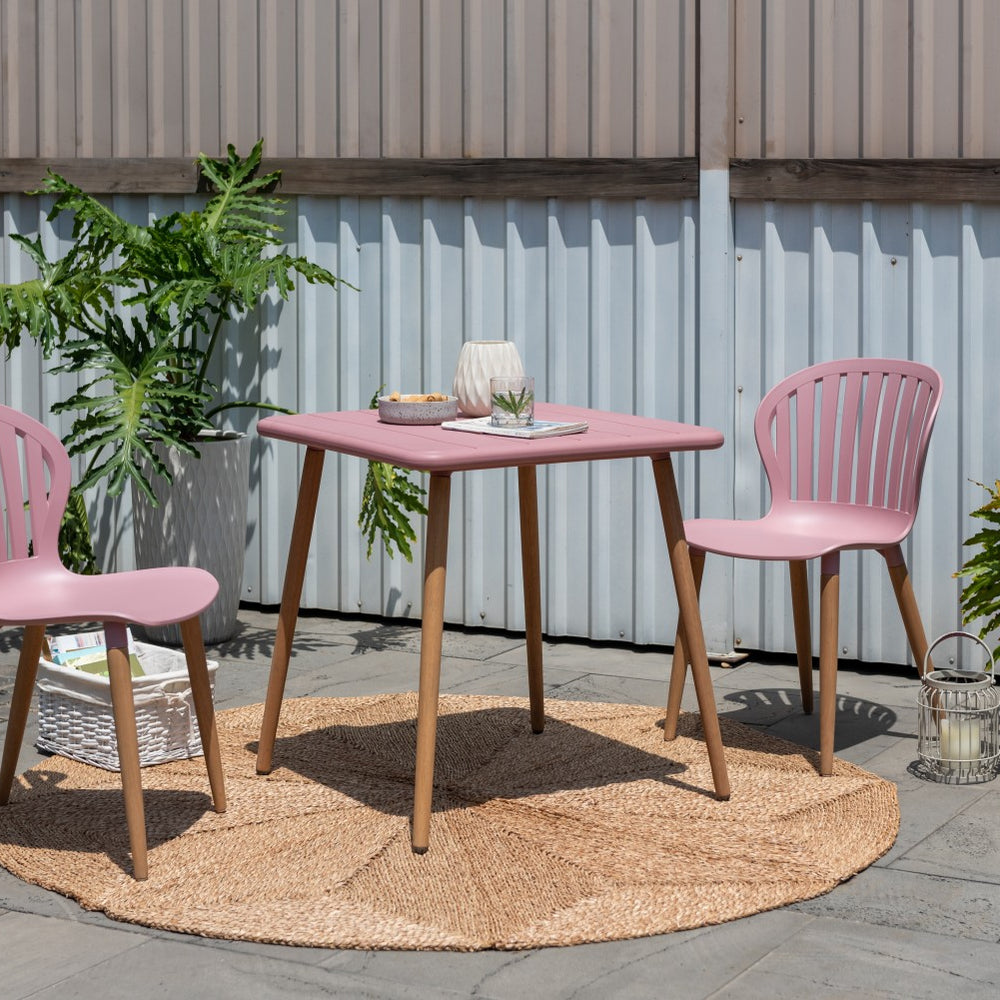 
                      
                        Nassau Side Chair in Peony Pink Social Plastic®- 2pc
                      
                    