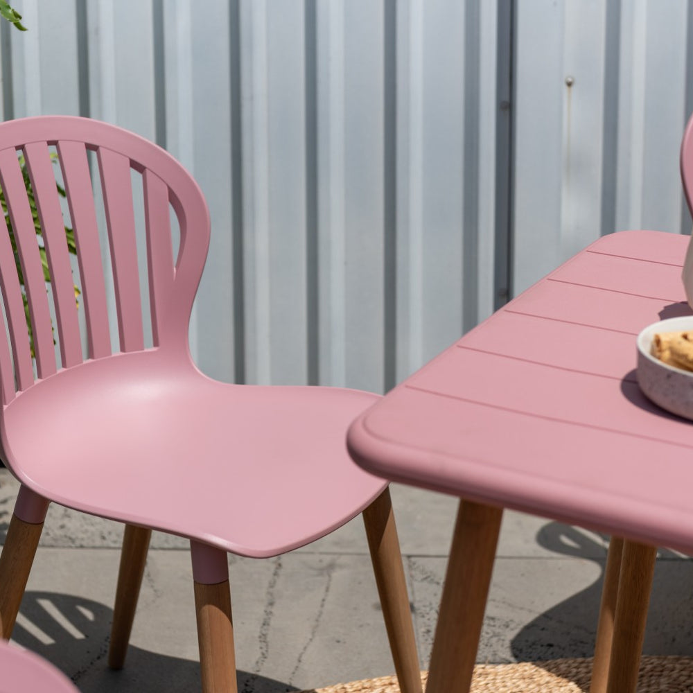 
                      
                        Nassau Side Chair in Peony Pink Social Plastic®- 2pc
                      
                    