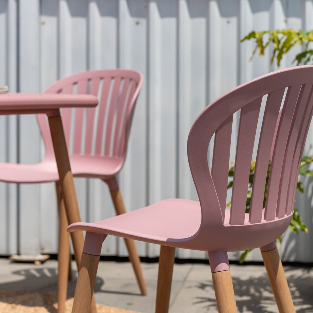 
                      
                        Nassau Side Chair in Peony Pink Social Plastic®- 2pc
                      
                    