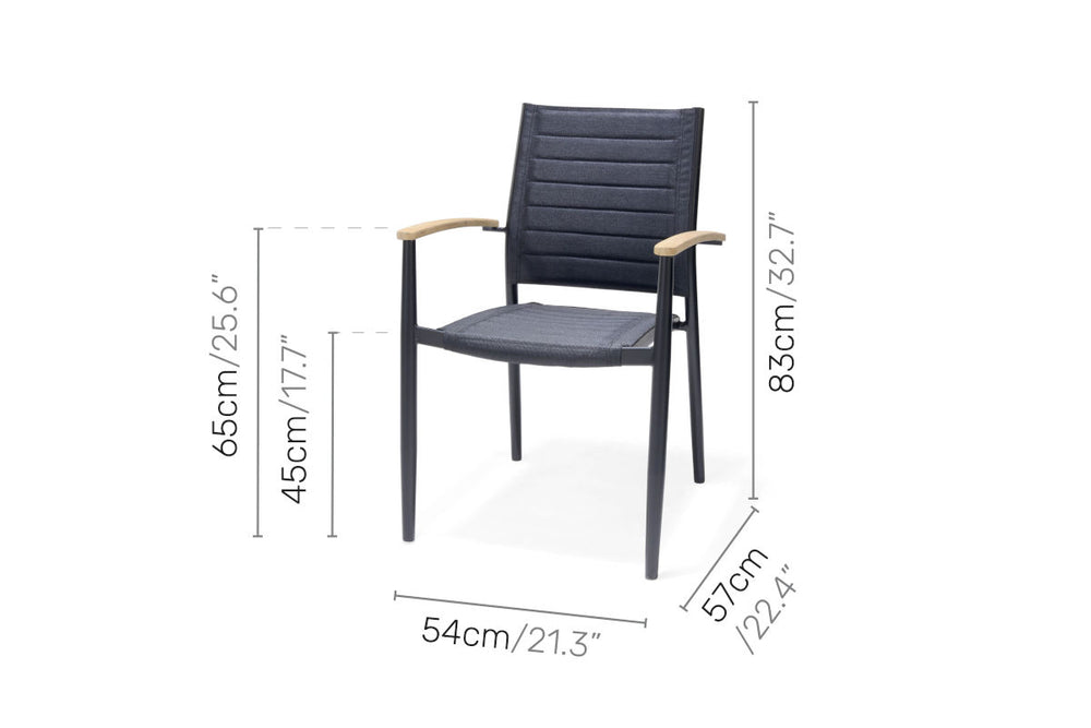 
                      
                        Portals Dark Lite 2pc Stacking Armchair
                      
                    